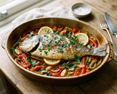 Dorada a la Roteña | Juicy Oven-Baked Sea Bream