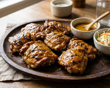 Carolina Gold BBQ Chicken | Spicy-Sweet Glazed