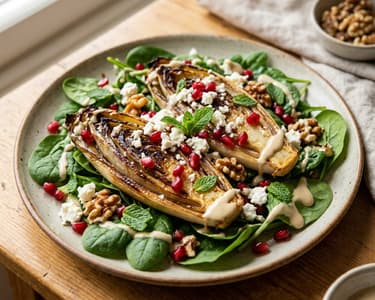 Orientalischer Chicorée-Salat mit Feta | Aus dem Backrohr