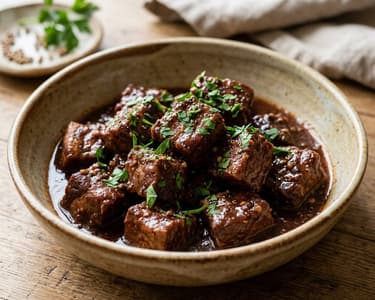 Greek Pork Afelia | In Red Wine & Coriander