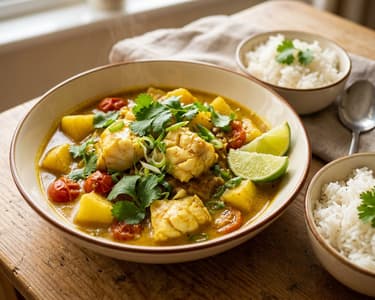 Gaeng Garee Pla | Gelbes Thai-Fischcurry