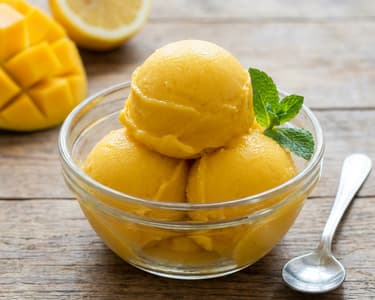 Mango-Sorbet