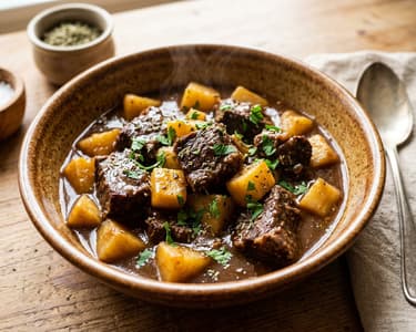 Viennese Parsnip & Beef Stew | Tender & Nutty-Aromatic
