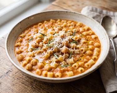 Pasta e Ceci | Römischer Kichererbsen-Klassiker