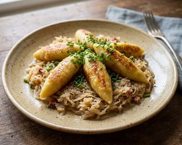 Tiroler Erdäpfelpaunzen aus dem Backrohr | Knusprig gebacken