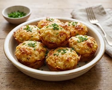 Waldviertel Potato Muffins with Mountain Cheese