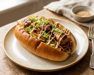 Japanese Yakisoba Pan with Chicken | Street Food Classic