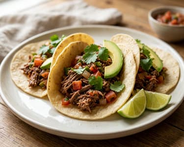 Mexikanische Machaca-Tacos | Saftiger Streetfood-Hit