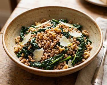 Toskanischer Farro-Salat | Mit Schwarzkohl & Pecorino