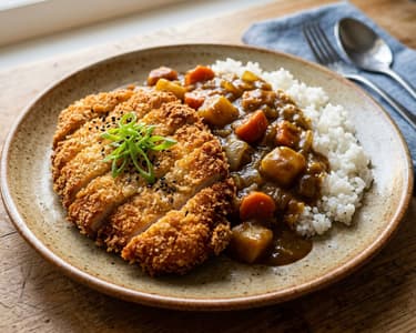 Japanisches Chicken Katsu Curry | Knuspriges Streetfood