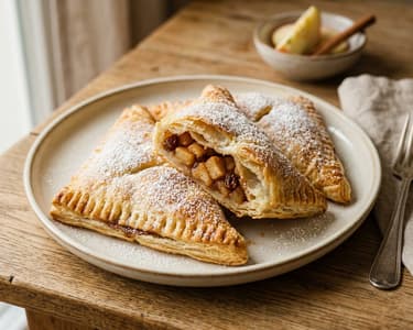 Altwiener Apfel-Topfentascherl | Zart & Knusprig