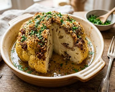 Altwiener Faschierter Karfiol | Aus dem Backrohr