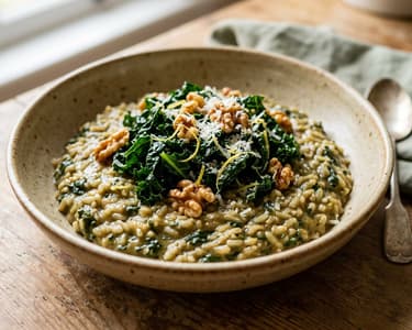 Toskanisches Schwarzkohl-Risotto | Feinherb & cremig