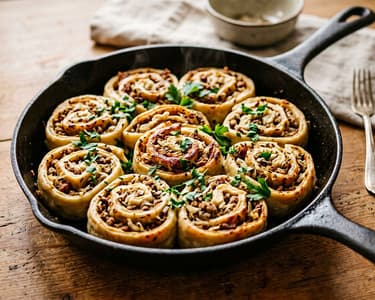 Tyrolean Krautkrapfen with Minced Meat | Crispy & Juicy
