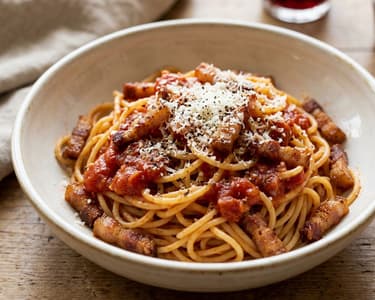 Spaghetti all'Amatriciana | Roman Pasta Classic