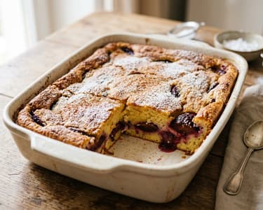 Waldviertel Potato and Plum Bake | Sweet & Fruity