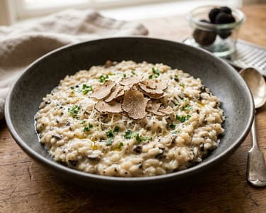 Creamy Truffle Risotto | Fine Autumn Classic