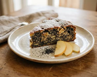 Waldviertel Apple & Poppy Seed Cake | Moist & Fine