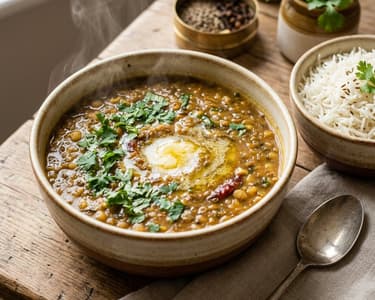 Rajasthani Panchmel Dal | Cremiges Linsen-Curry