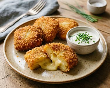 Savory Potato Pofesen | Crispy from the Oven