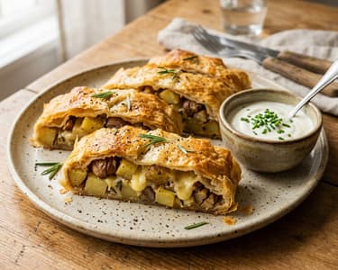 Styrian Potato and Chestnut Strudel | Crispy from the Oven