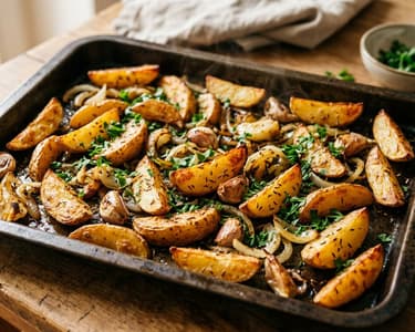 Knusprige Bratlerdäpfel | Traditionell aus dem Backrohr
