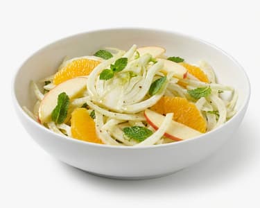 Erfrischender Fenchelsalat mit Orangen und Minze