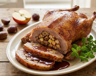Gänsebraten