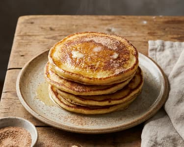 Österreichische Dalken mit Butter und Zimt