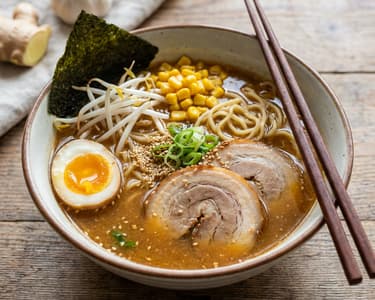 Hausgemachtes Miso-Ramen