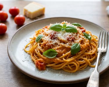 Sauce aus geröstetem Gemüse