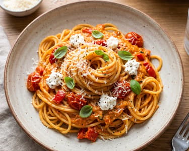 Sauce aus geröstetem Gemüse