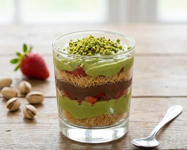 Dubai Desert mit Erdbeeren
