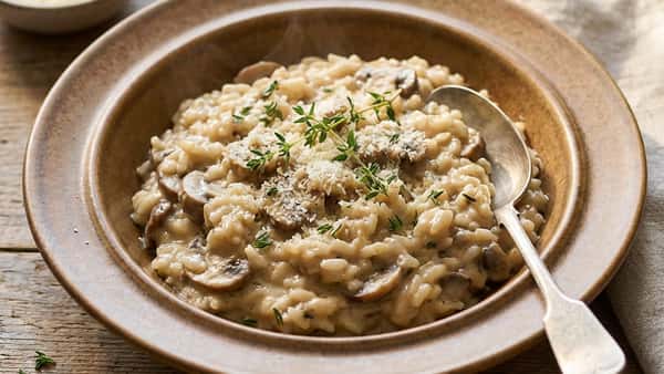Cremiges Eierschwammerl-Risotto
