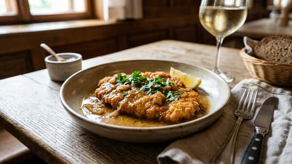 Naturschnitzel Rezept: Zartes Schnitzel im Natursaft
