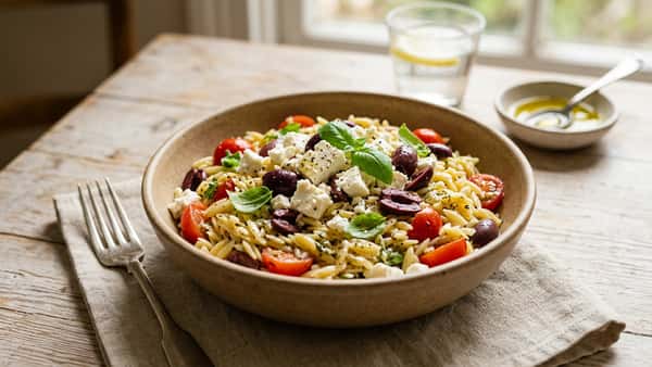 Was ist Kritharaki? Griechische Orzo-Pasta
