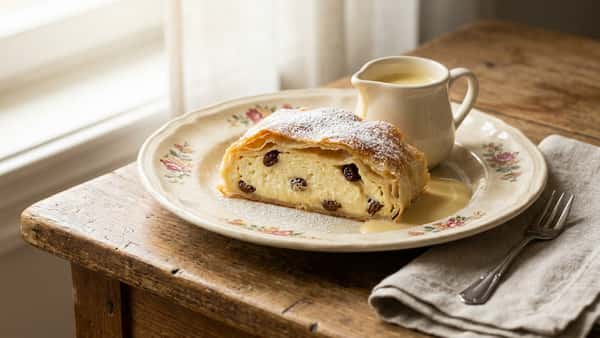 Wiener Topfenstrudel: Das klassische Rezept mit Vanillesauce