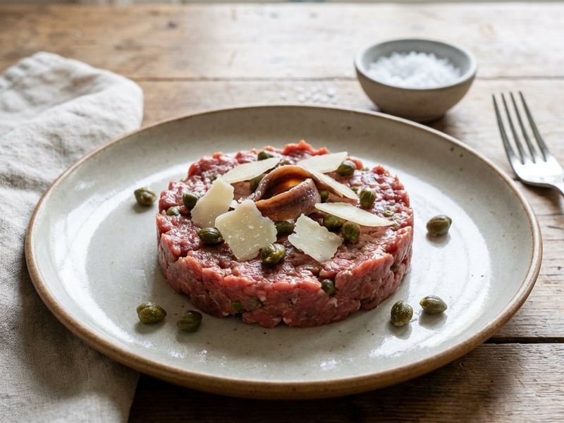 Piemonteser Beef Tatar | Italienischer Klassiker