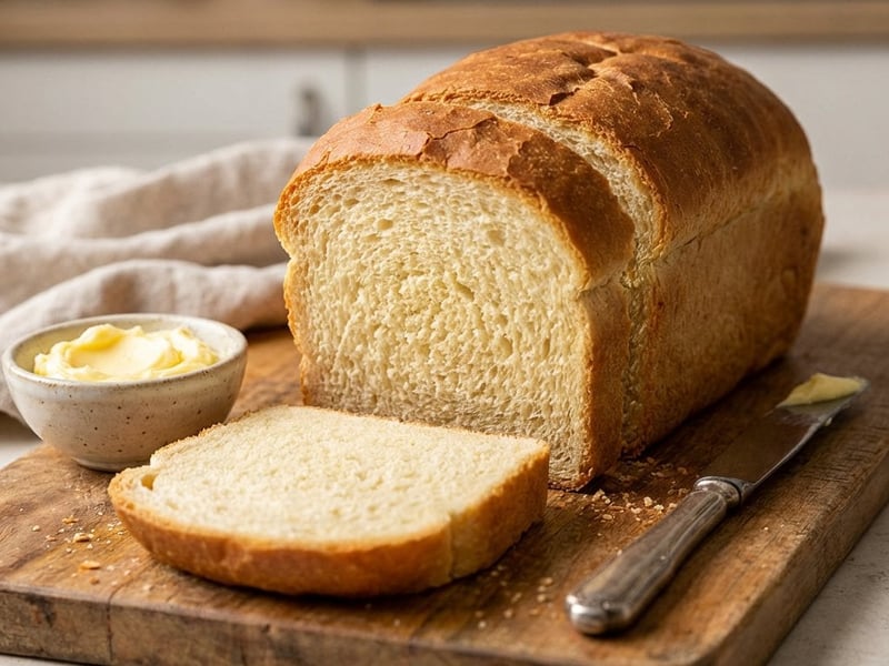 Flaumiges Butter-Toastbrot