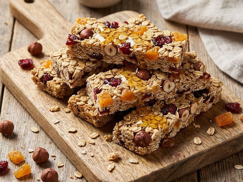 Homemade Muesli Bars from Five Ingredients | Healthy Snack