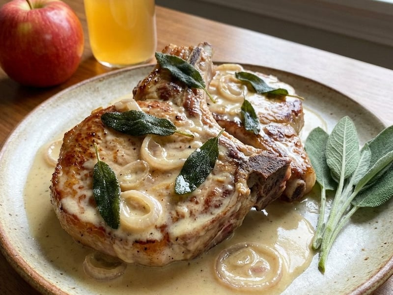Pork Chops Norman Style