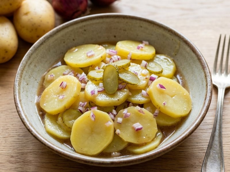 Viennese Potato Salad | Classic & Juicy