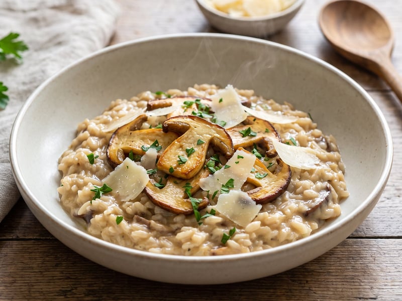 Porcini Mushroom Risotto