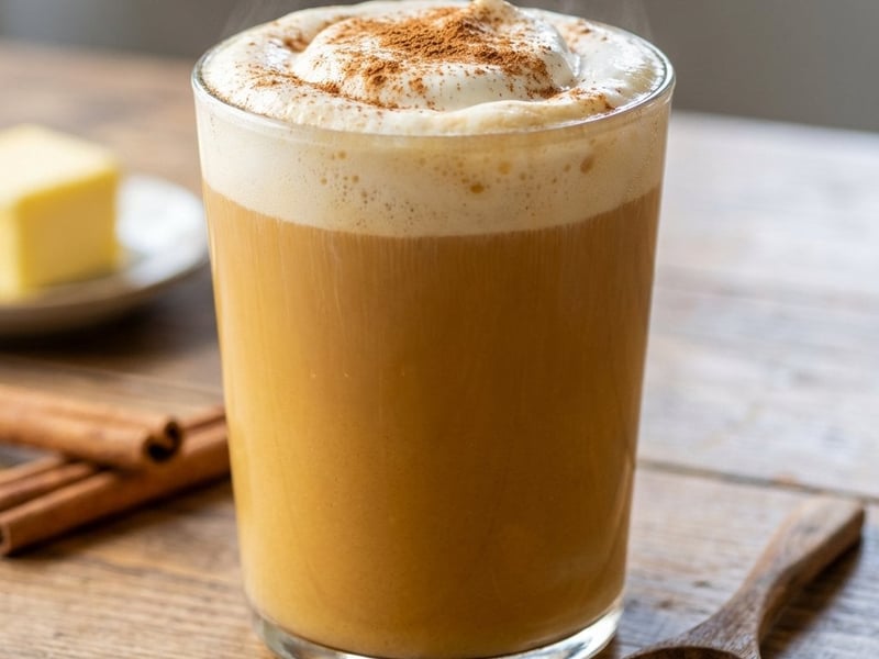Non-alcoholic Butterbeer with Cinnamon