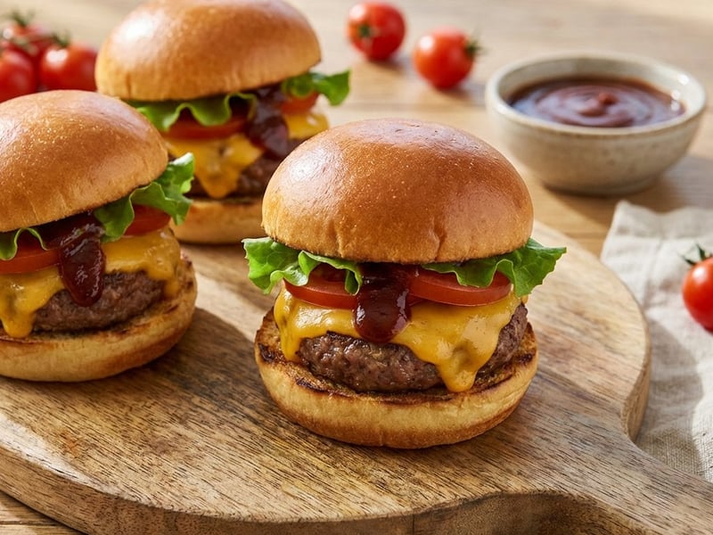 Mini Cheeseburger | Juicy Party Snack