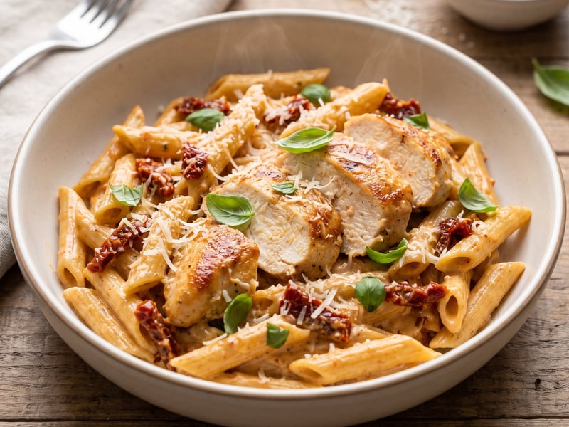 Marry Me Chicken with Pasta
