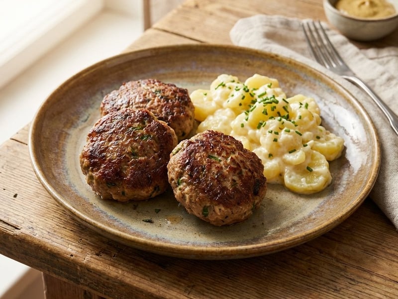 Juicy Minced Meat Patties from the Oven