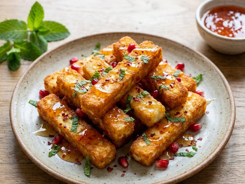 Halloumi Fries | Goldbraun & knusprig