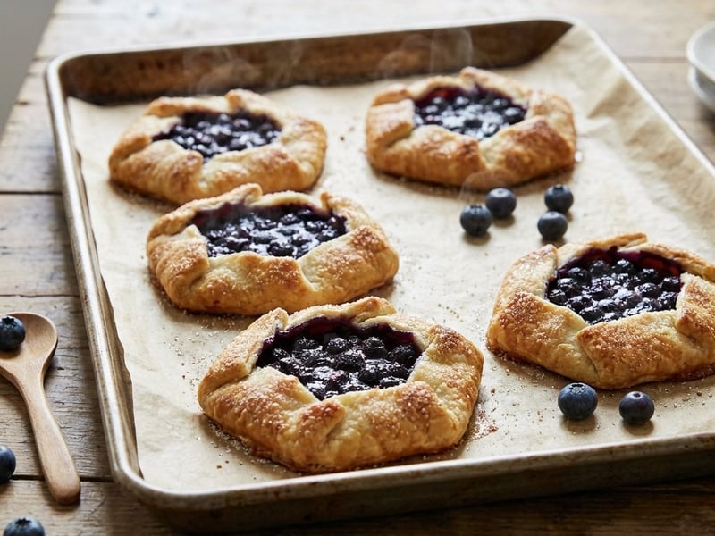 Mini Blueberry Galettes
