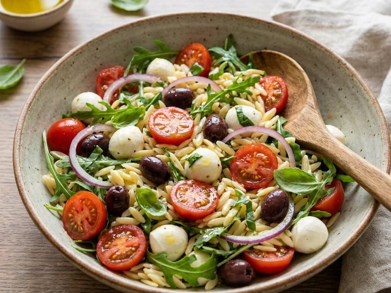 Italian Orzo Salad | Fresh Summer Delight